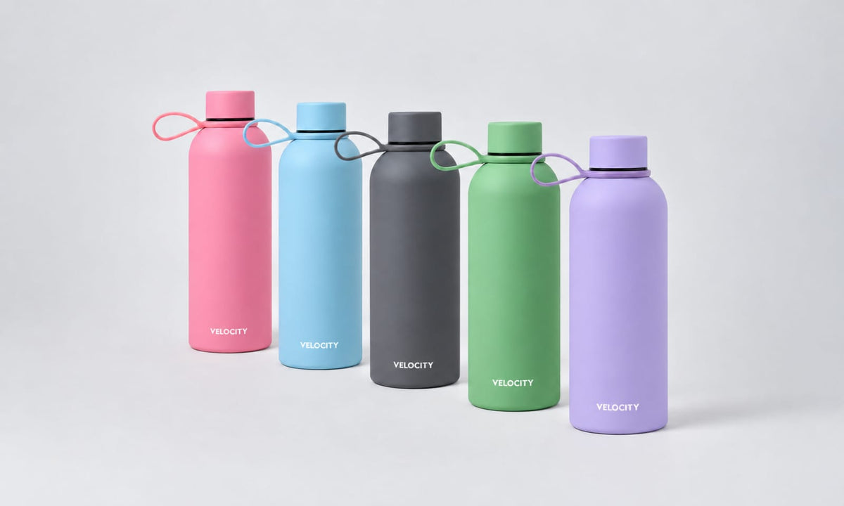 Velocity insulated stainless steel flasks and bottles