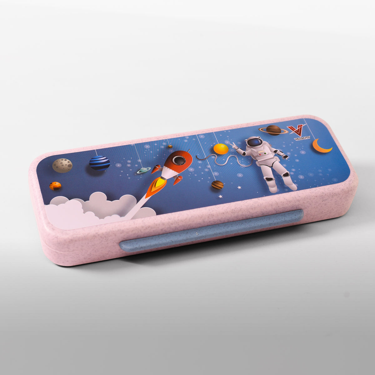 Pencil Box — Colored Flip-Lid Container Velocity Lifestyle