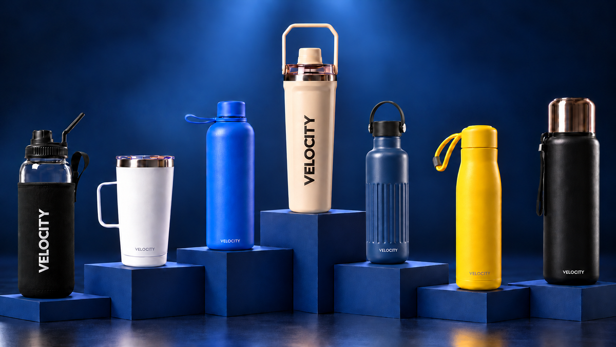 Velocity water bottles, flasks and tumblers - premium drinkware in Sri Lanka